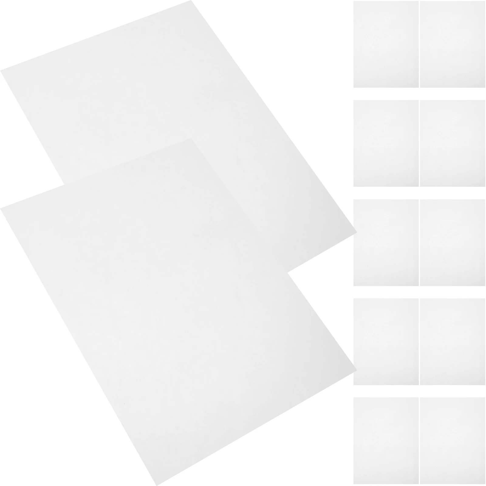 

20 Pcs Heat Shrink Film Sheets 0 3mm Transparent 14 5x20cm DIY Craft Material Kit Shrinkable Paper Decorations H made