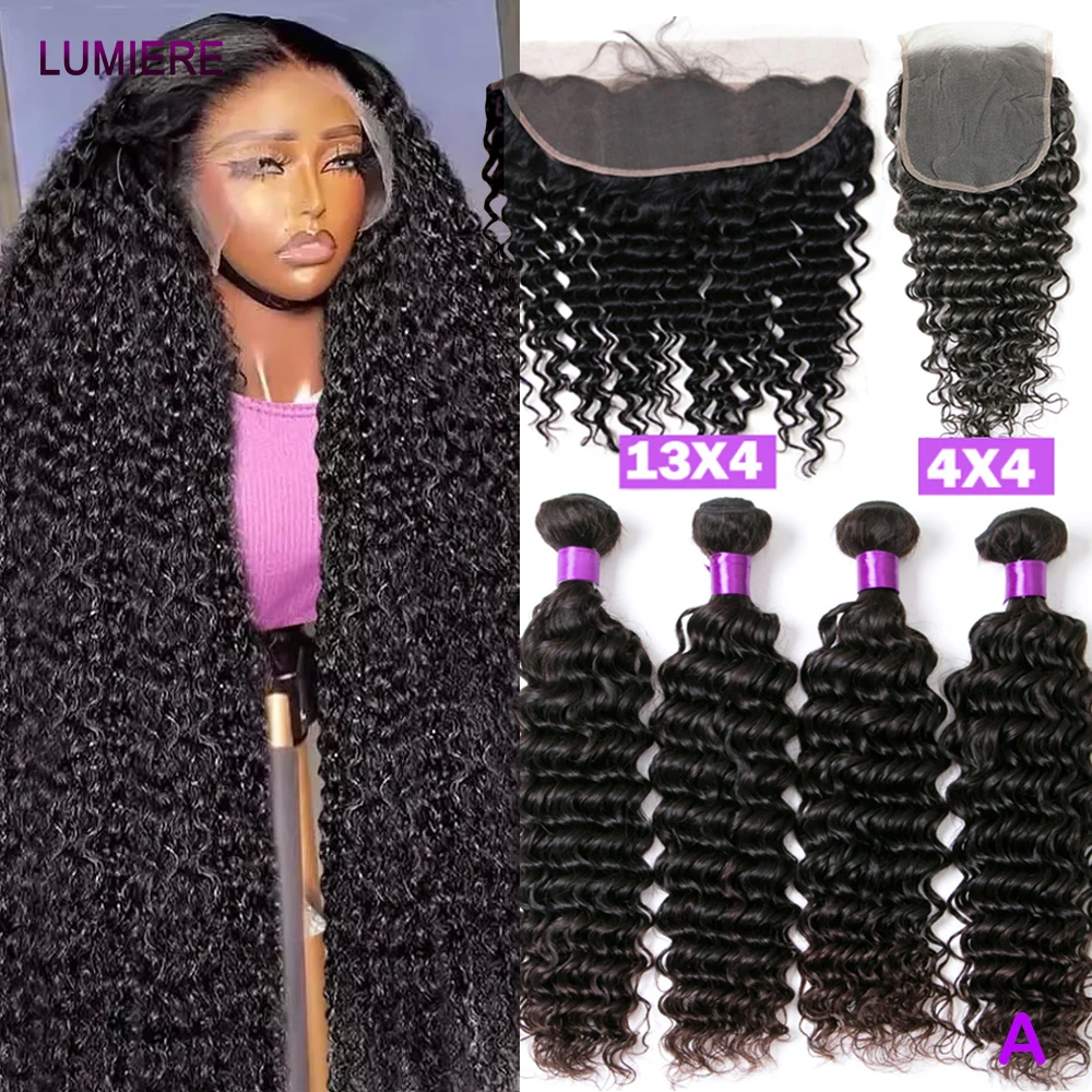 

Глубокий вьющийся волнистый пучок с застежкой спереди HD Прозрачный влажный и волнистый Джерри Вьющиеся 100% натуральные человеческие волосы для наращивания Высочайшее качество