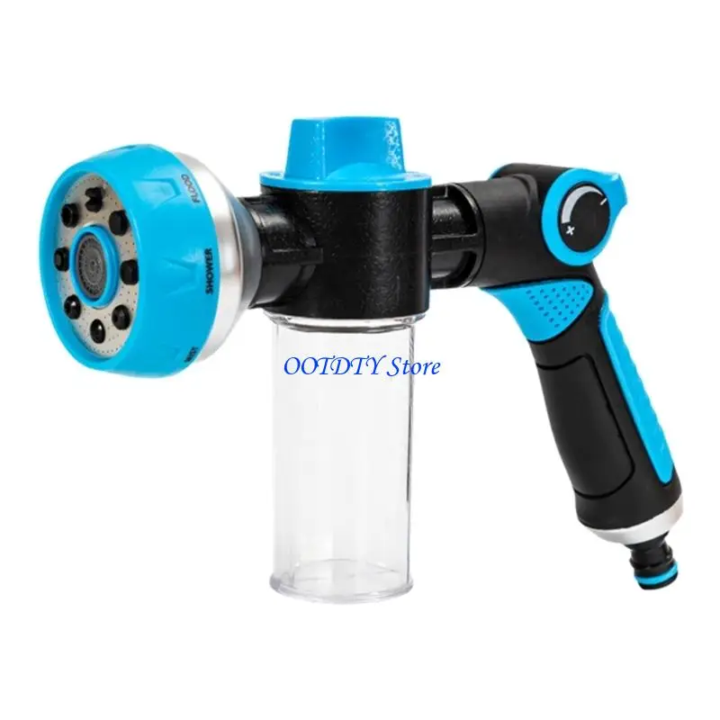 367A Adjustable Hose Nozzle With Ergonomic Grip Suitable For Powerful Watering And Car Cleaning Washing Tasks Multipurpose Use