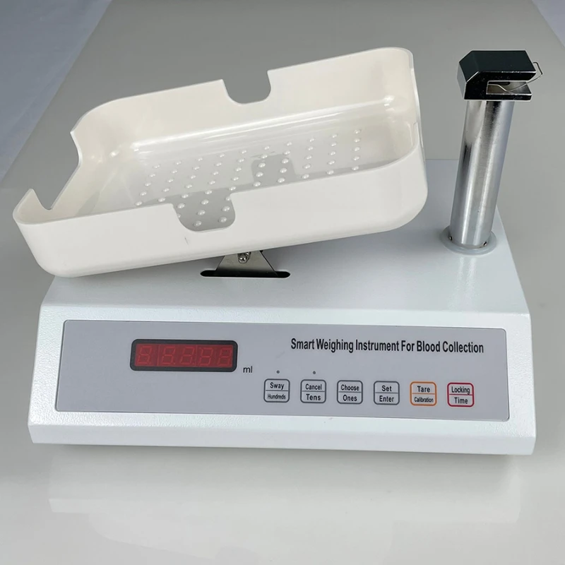 Smart electronic blood collection scale precise weighing instrument with oscillator for ozone blood therapy