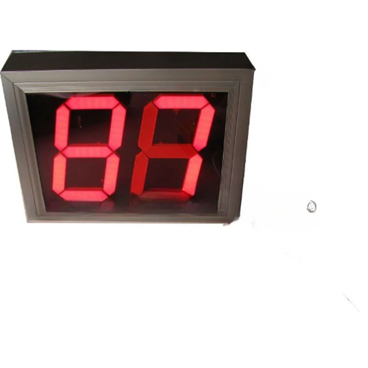 Godrelish GS802 Big 8 Inch LED Digital Counter, Jumbo Red Digit Up/Down Count Display with Remote & Sensor Trigger for Factory