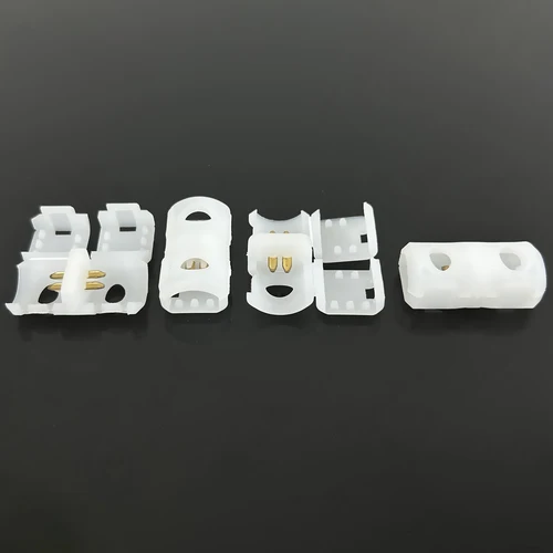 Imagen 2 del producto 10 unids/bolsa sin soldadura medio indirecto 220v SMD Cob conector 5mm 8mm 10mm 2 3 4 pines 220V conector de luz de tira Led