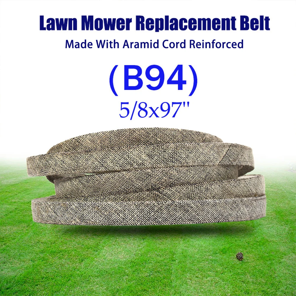 

Lawn Mower Deck Belt B94 5/8" x 97" For Scag SWZV36A Pro V AYP PK20 Husqvarna 42" Riding Mower Aramid Cord Reinforced
