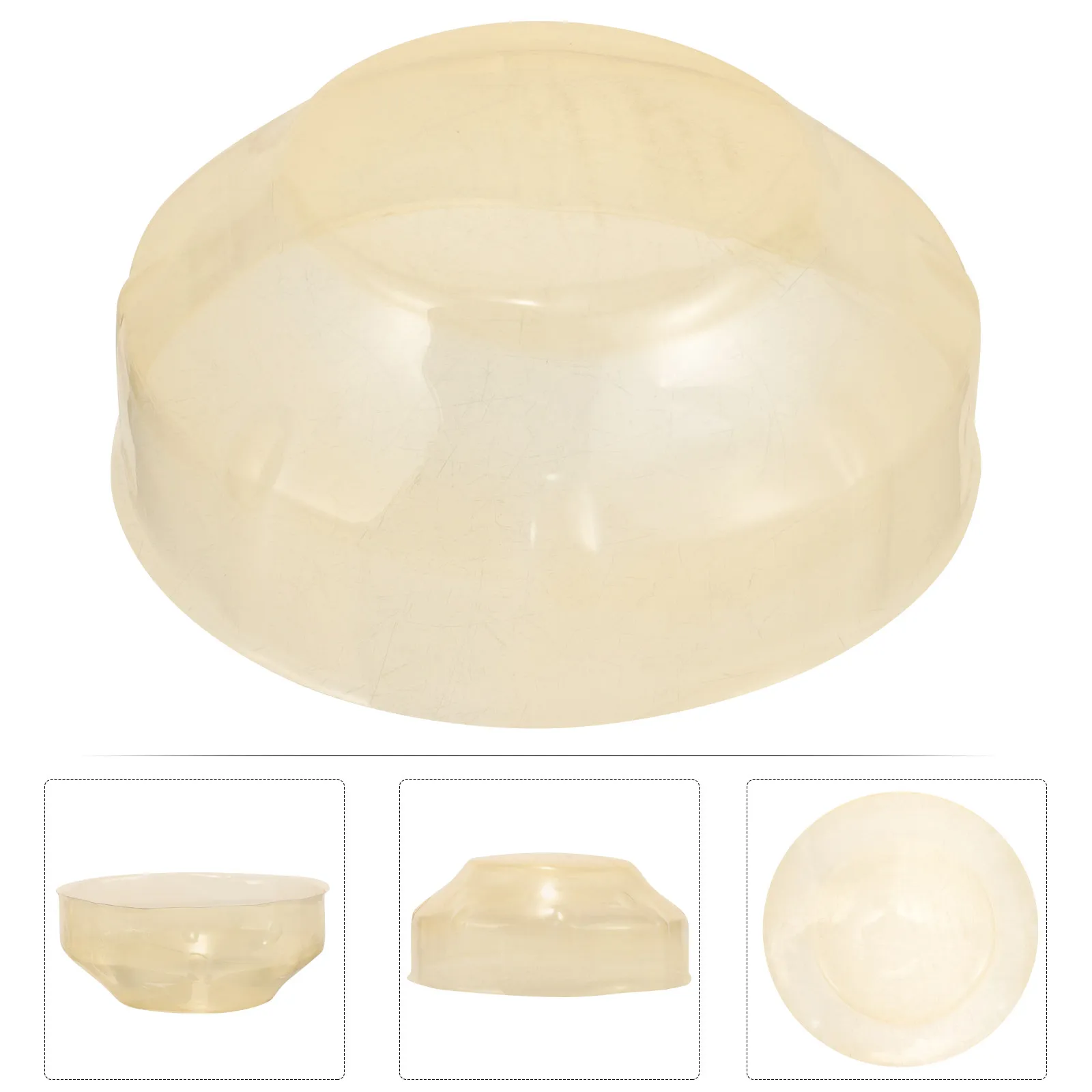 5Pcs Cover Plastic Protective Plate for Smoke Sensors Dust Prevention Cooking Construction Fire Safety Reliable Fit