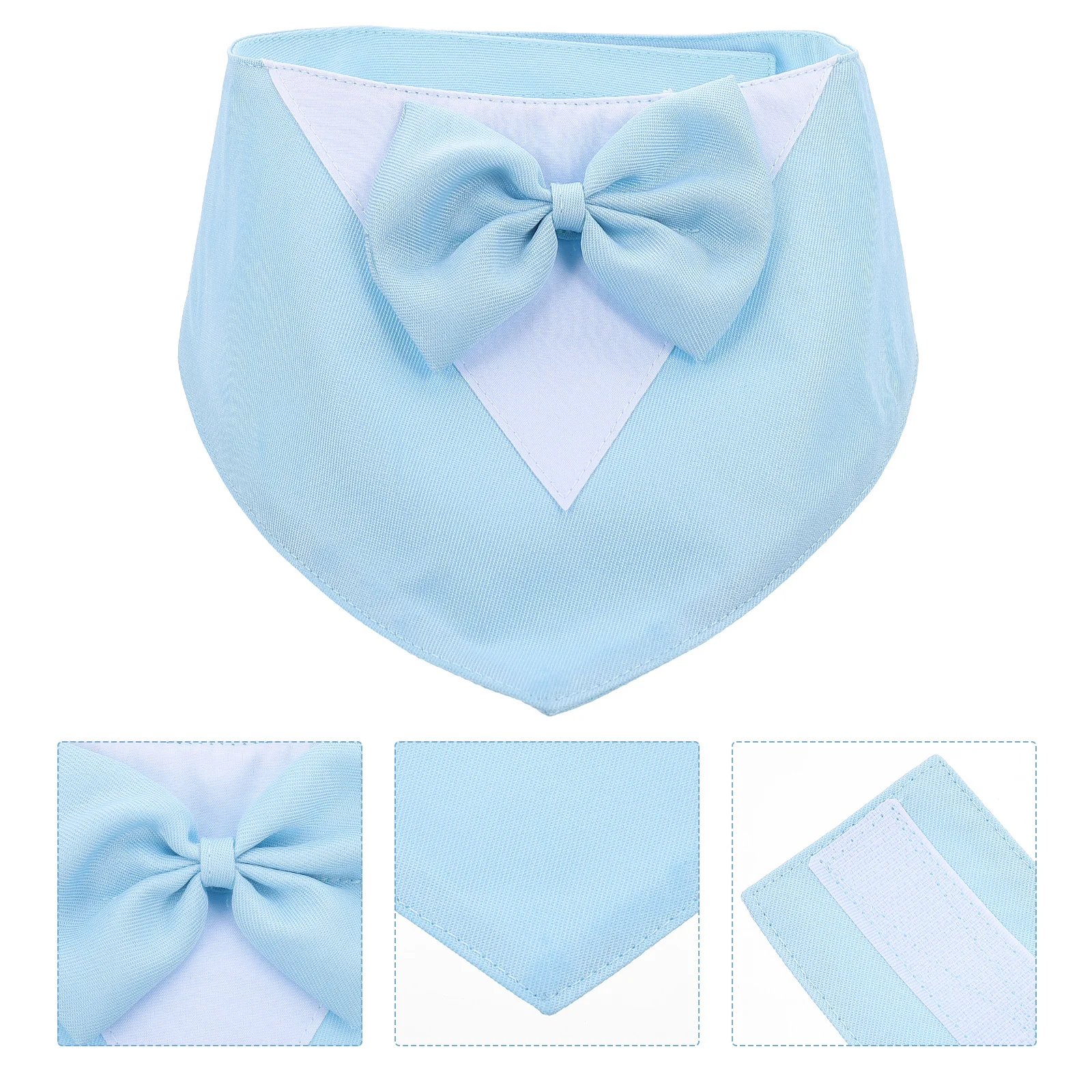 

Dog Triangle Scarf Pet Neck Decoration for Fashionable Bandana Collar Cool Neckwear Puppy Suit Accessory Party Wear Decorative