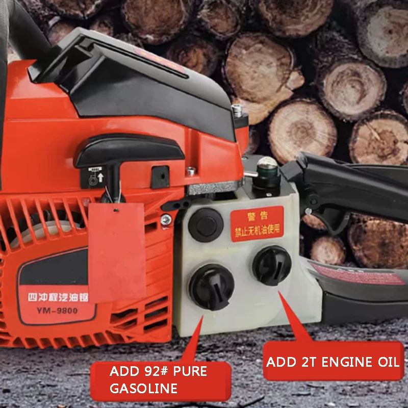 عرض ترويجي لعام 1946 رباعي الأشواط بقدرة 15.8 كيلو وات منشار كهربائي مستورد أصلي عالي الطاقة منشار حطب منزلي ماك 19