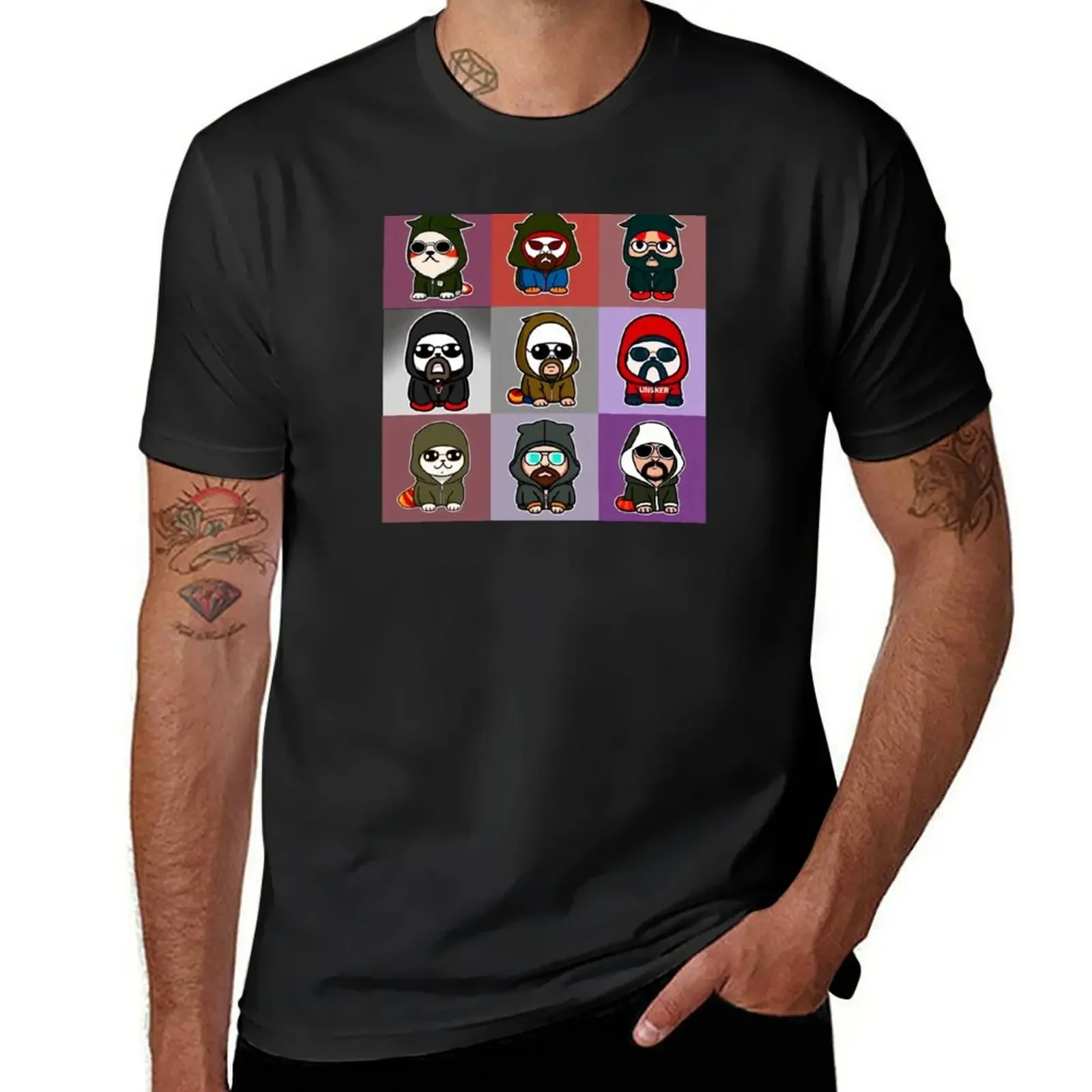 

Marsey in hoodie T-Shirt oversize t-shirts man cute clothes tops essential t shirt outfits for men