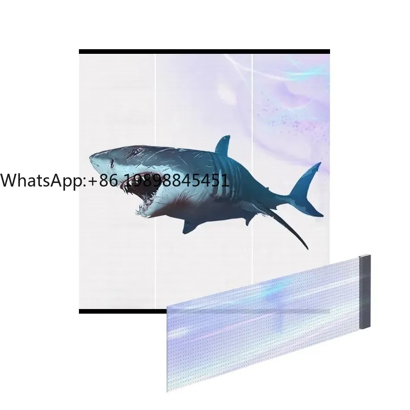 

Creative Technology Portable Indoor P40 Flexible Film Screen for Commercial Outside Windows