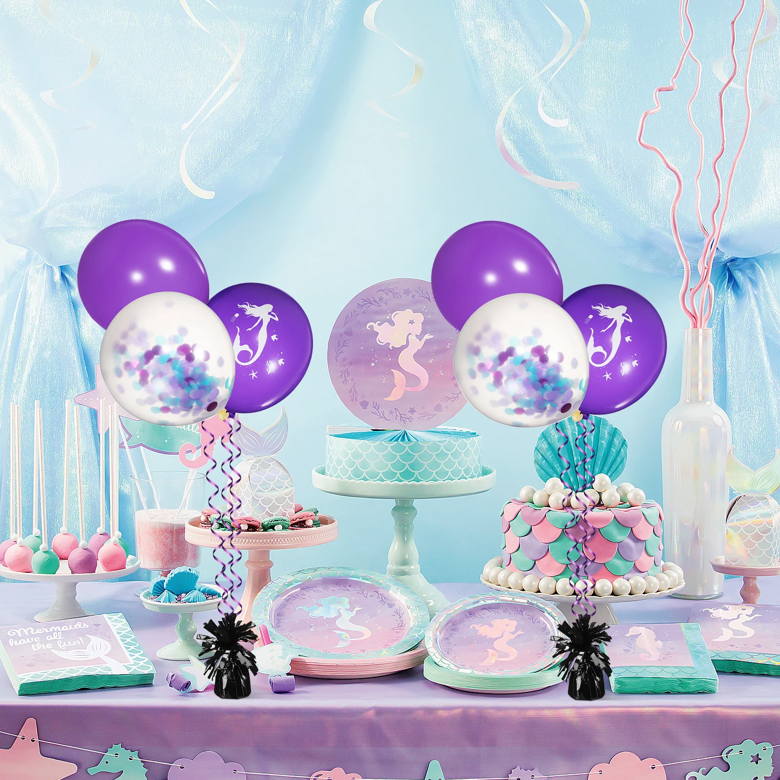 

8 pcs Balloon Pendant Weights Stable Decorative for Birthday Wedding Party Events Balloon Arch Accessories