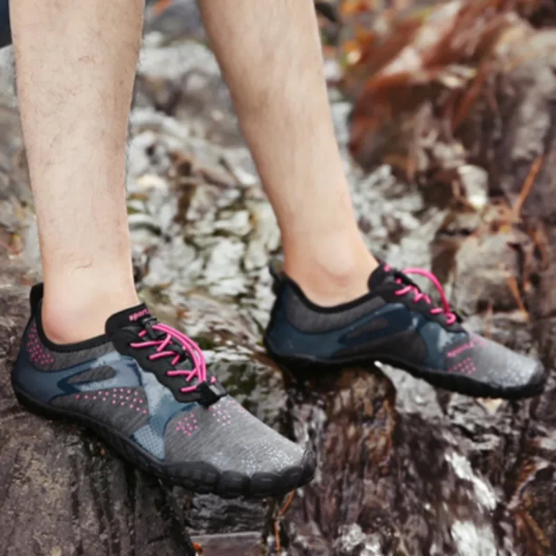 男性と女性のための衝突防止スポーツスニーカー,ウォーターシューズ,ハイキング,ダイビング,ビーチ,水泳,速乾性,裸足,アウトドア,カップル,夏,2022