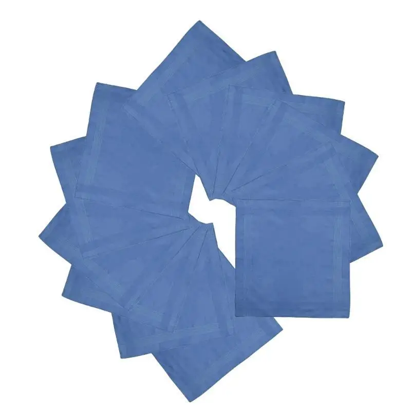 39bd Cotton Plain Saputen Untuk Semua Usia Besar Besar Handuk Handuk Facecloth Wanita Pria Bisnis Keringat Handuk Saku Square