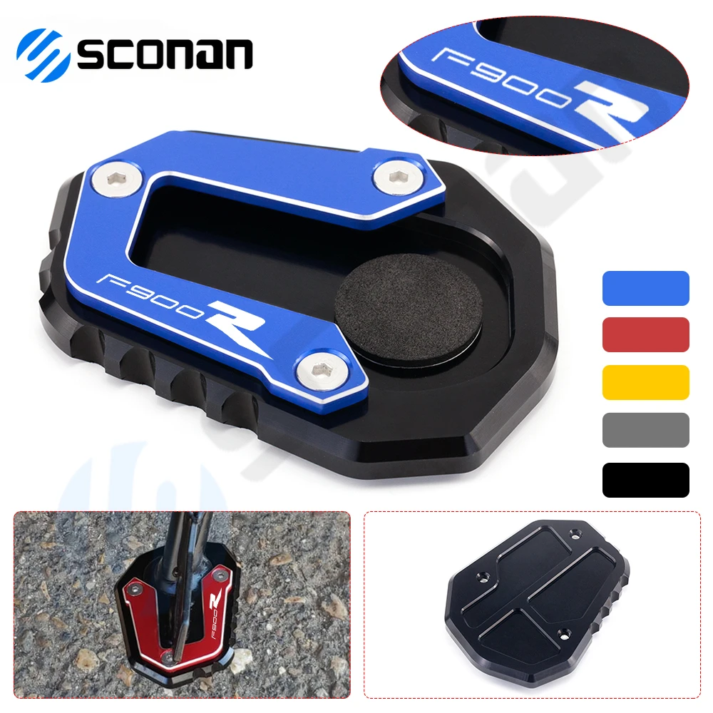 

Motorcycle Accessories For BMW F900XR F 900R F 900XR F900R 2020 2021 2022 Kickstand Foot Side Stand Extension Pad Support Plate