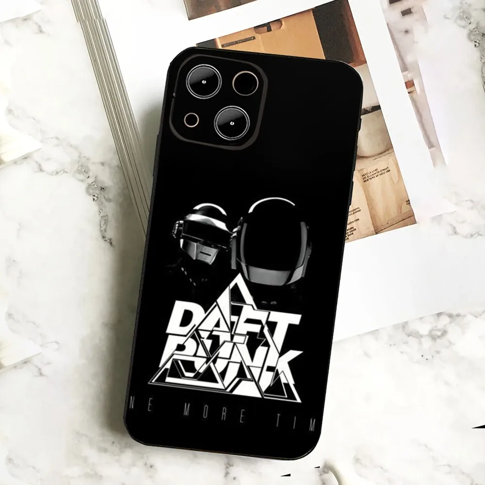 D-Daft Punk Band France    Phone Case  For IPHONE 15,13,14,12,Mini ,11, Xr, X ,Xs Pro Max 8, 7 Plus Back Cover