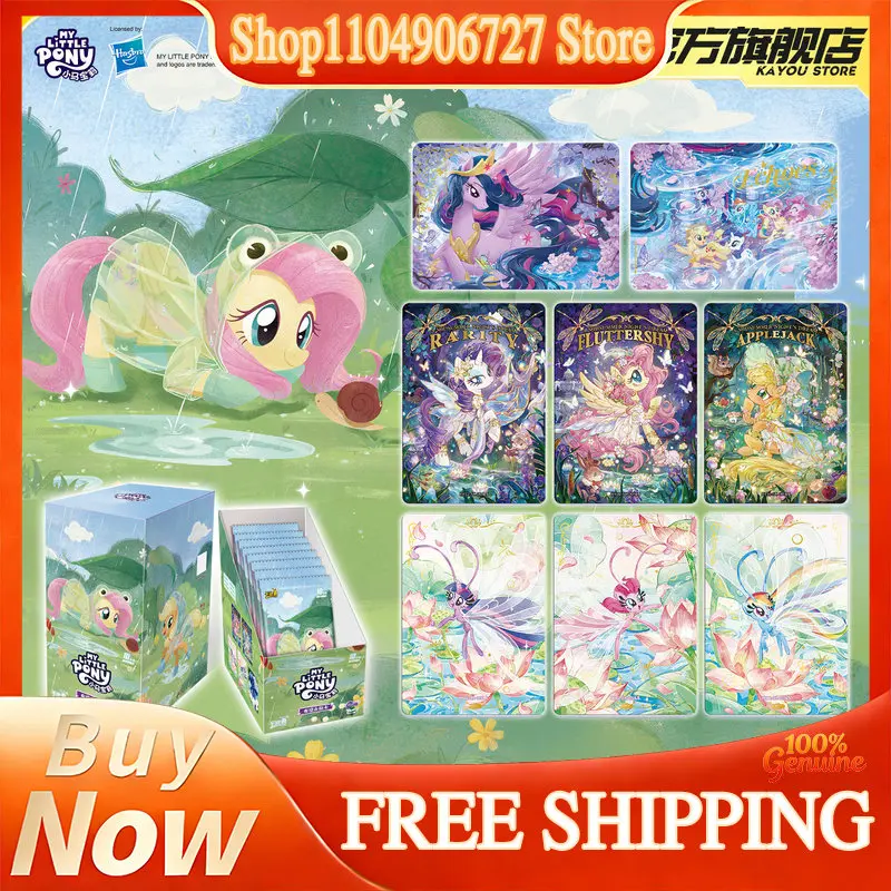 New Arrival Kayou My Little Pony Moon Edition Vol 12 Full Booster Box Collectible Trading Card Packs Anime Collection Cards Fans