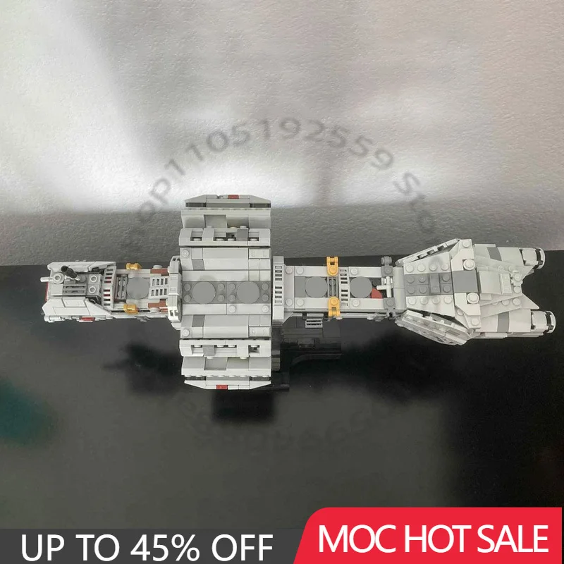 

Строительные блоки серии Star Battle, 702 шт., Babylon 5 Omega Class Destroyer, масштабная модель миди, детская развивающая игрушка, Рождественский подарок