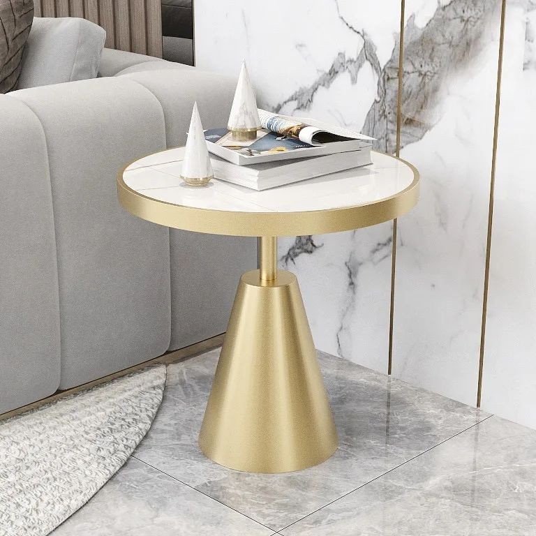 

Living room, light luxury, round, marble, small apartment, balcony, hotel