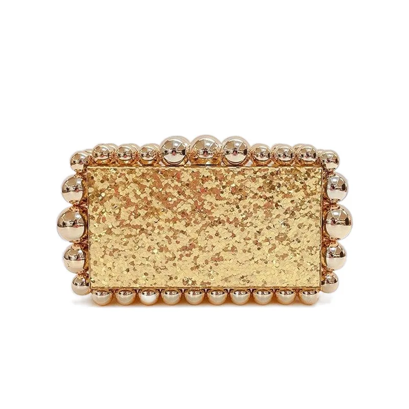 NONE Acryl Clutch Bag Multicolor 8
