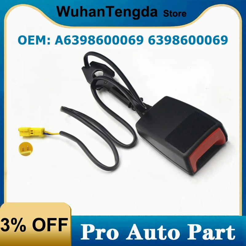 

Seat Belt Buckle Lock for Mercedes Benz W639 Vito Viano- A6398600069 6398600069