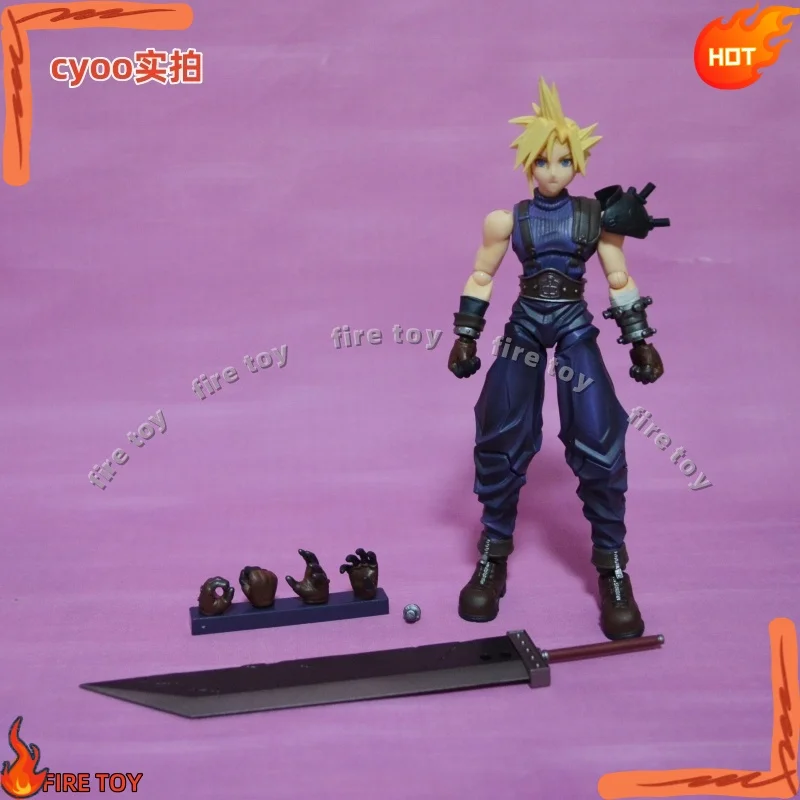 متوفر في الأخير أليس إعادة تعيين الطبعة لوثر ستيكويل ساحة Enix سحابة Ff7 يوفي عمل الشكل هدية عيد ميلاد جيدة ألعاب الخيال #5