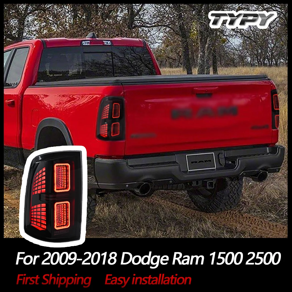 

Автомобильные фары для Dodge Ram 1500 2500 2009-2018, задний свет, проектор, задний фонарь, дневной свет, аксессуары для автомобиля