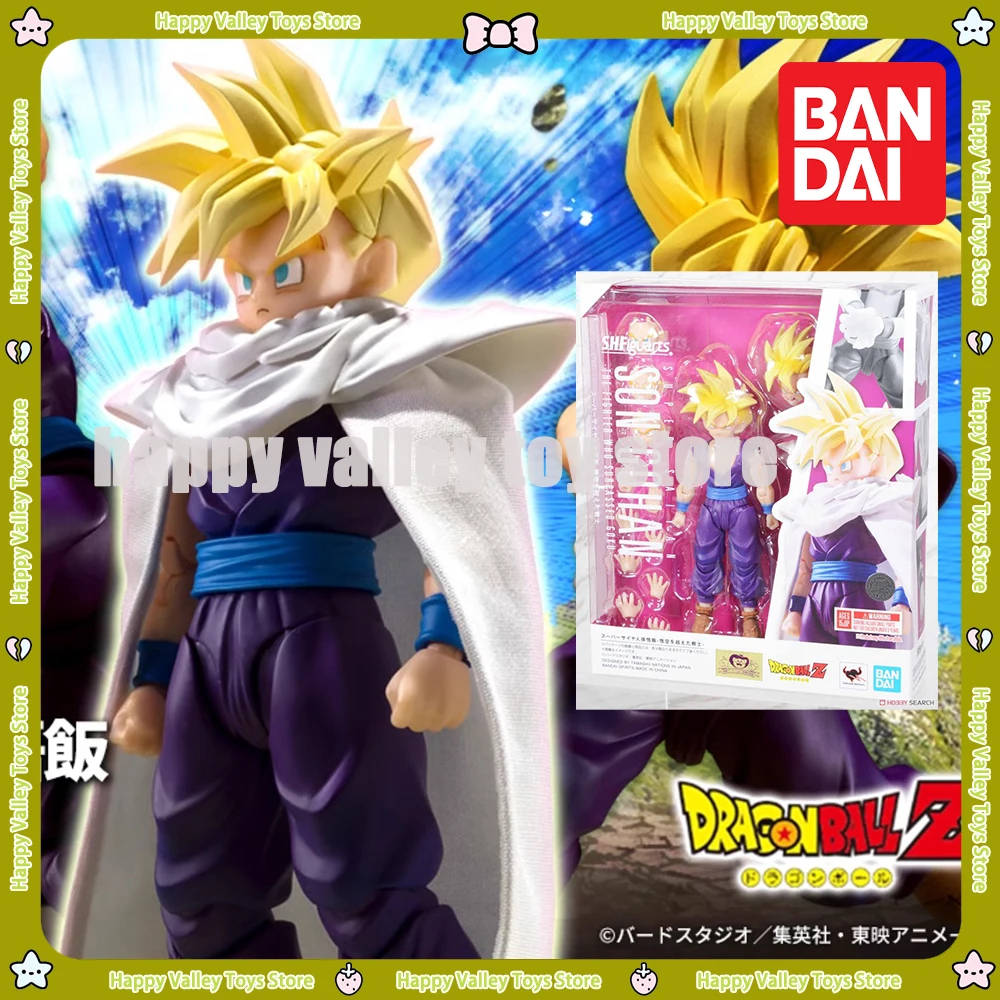 Original Dragon Ball S.H.Figuarts Son Gohan Action Figures SHF Super Saiyan Gohan Model Movable Collect Toy Kids Birthday Gifts