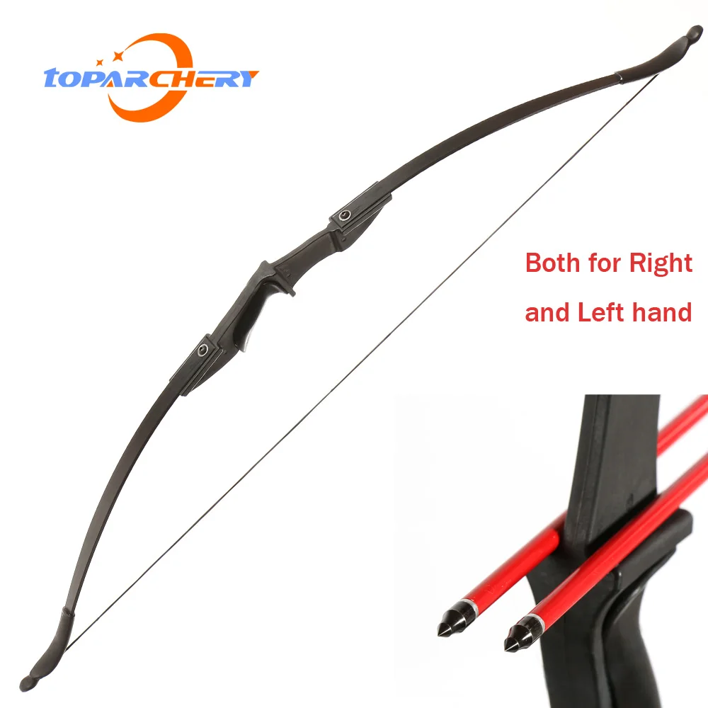 20/30/40lbs Taken Down Recurve Bow Archery Right Left Hand 2 Arrow Rest Bow Shooting Hunting Game Outdoor Sports Exercise Bow