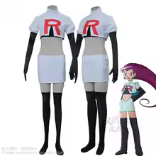 Game Team Rocket Cosplay Jessie Musashi James Kojirou Costume Halloween Anime Accessories Wig Full Set Roleplay Cos Sportwear - AliExpress 200000532