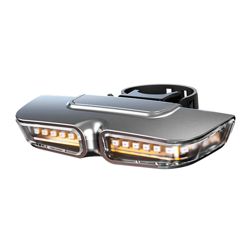 6A-Intelligent Remote Control Bicycle Light Bicycle Warning Tail Light Mountain Bike Intelligent Remote Control Turn Signal