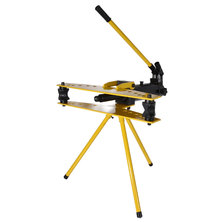 SWG-5 portable 90 degree thick-walled pipes bending tools manual hand hydraulic non-heated iron tube pipe bender