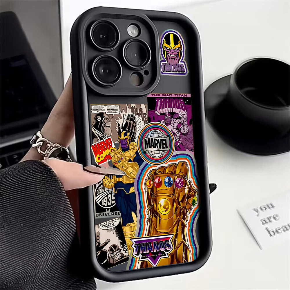 Retros M-Marvels Super-Heroes Phone Case for Samsung S25 S24 S23 S22 S21 S20 Note 20 FE Plus Ultra 4G 5G Soft Silicone TPU Cover