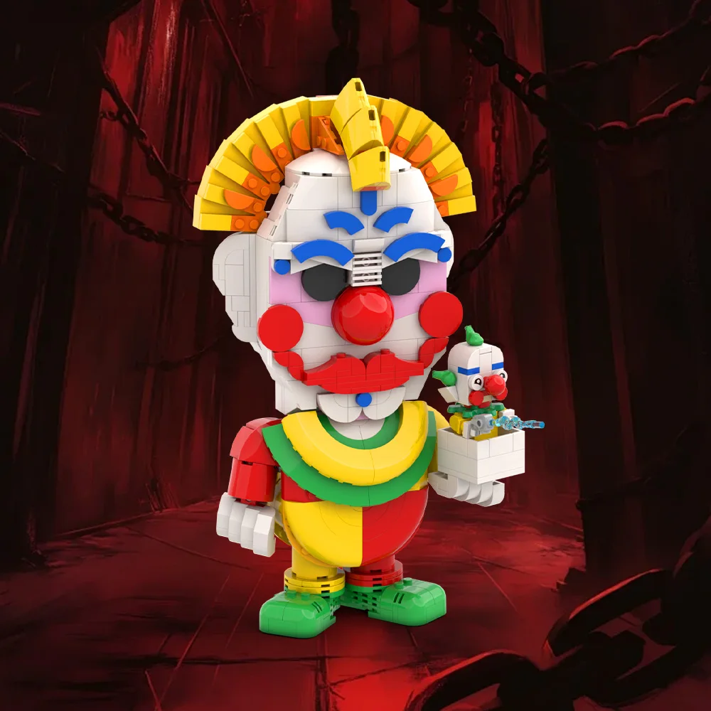 ゴブリックス MOC スペースキラーズ 組み立てブロックモデル キラーズ クローンズ ブリックヘッドズ ブリックアート ザ・クラウンズ 組み立て玩具 子供向けギフト