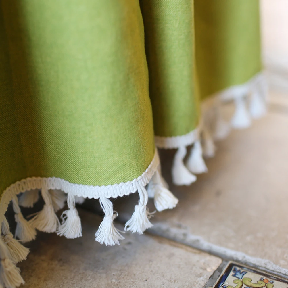 

1Pcs 146x75cm Ruffled Half Curtain Sheer Short Curtains for Kitchen Cabinet Door Window Bedroom Living Room Short Curtains