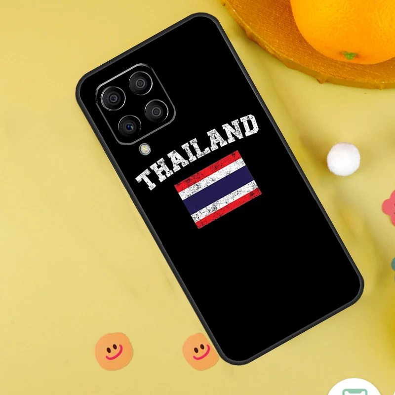 Thailand Flag Map For Samsung Galaxy M54 M34 M14 M12 M32 M52 M53 M33 M13 M20 M21 M51 M15 M55 M31s M30s Case