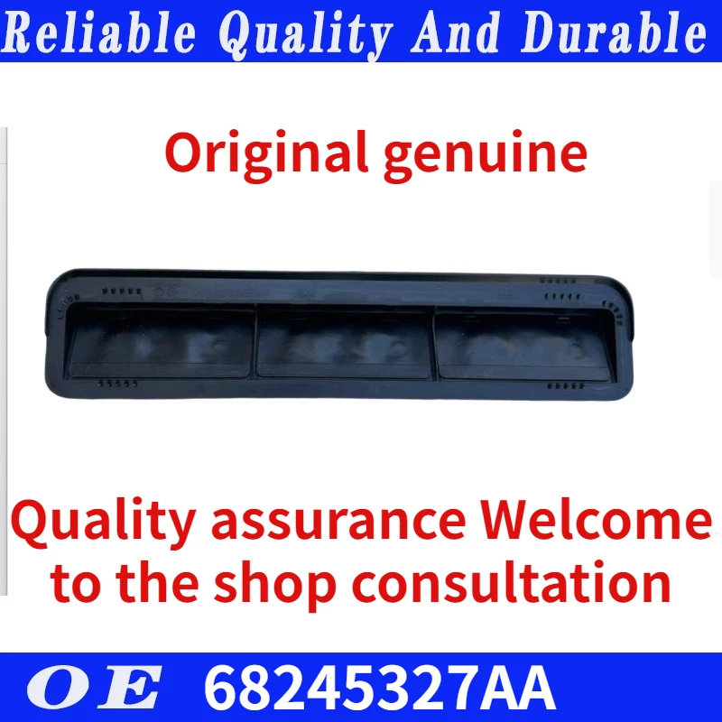 

Original genuine For 2017-2024 JEEP COMPASS TAILGATE LIFTGATE AIR DRAFTER PRESSURE VENT GRILLE 53480338 68245327AA 68418023AA