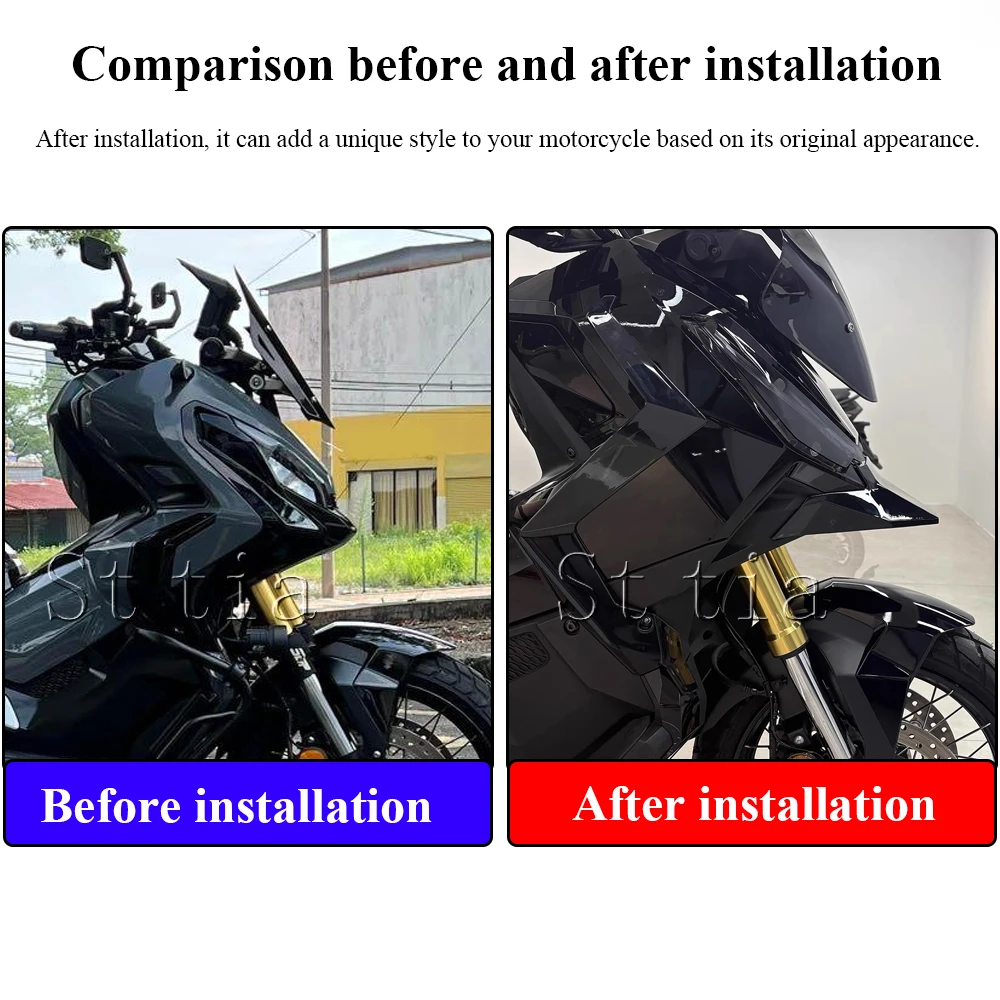 Для Honda XADV750 XADV 750 xadv750 2025-новый мотоциклетный клюв, носовой конус, удлинитель переднего колеса, удлинитель крыла, капот XADV750
