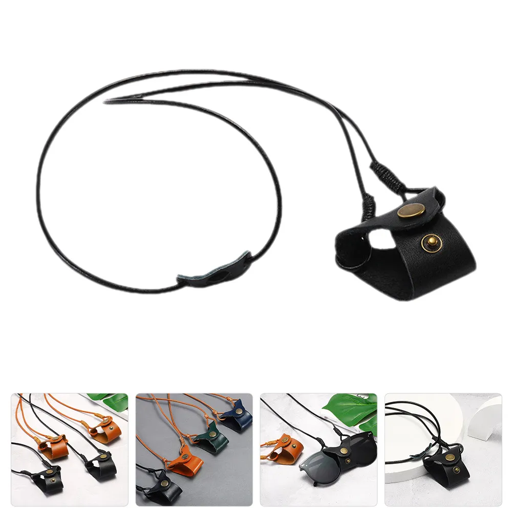 

Eyeglasses Sunglasses Holder Strap Faux Fashion Buckle Fixing Eyeglass Cord Necklace for Sport Casual Use Glasses Chain