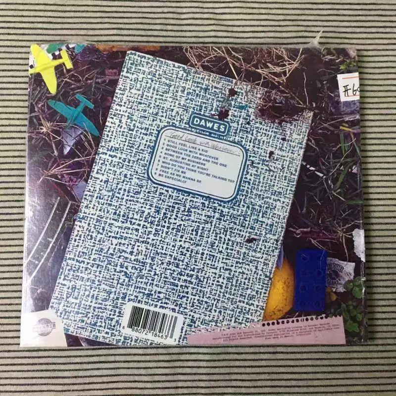 قرص مضغوط Dawes - حظًا سعيدًا مع أي مكان ما، قرص مضغوط لعام 2020، ألبوم ستوديو السابع، Folk Rock/Roots Rock، 9 مسارات، أكتوبر 2، 2020،