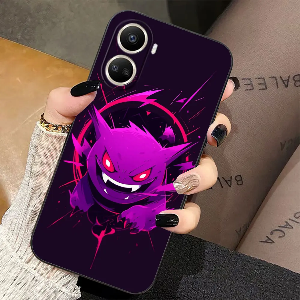 أنيمي P-Pokemon Geng Ghost جراب هاتف لهواوي نوفا 3I 7I 8I 9 P30 الشرف 400 20 90 X6B X7A X7B X7D X9D X8B X9 X9B X9A حافظة من البولي يوريثان #4
