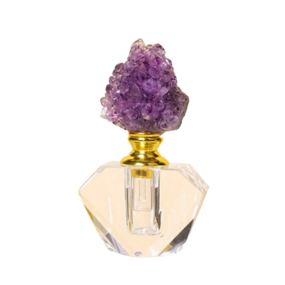 Gift Creative Crystal Bottle Empty Refillable Essential Oil Vials Portable 3ml Oil Dropper Bottle Container