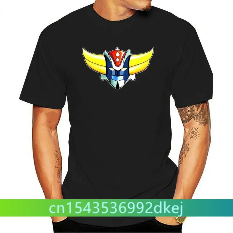 

2018 Fashion Short Sleeve Goldrake Testa Cartoon Anni 80 T Shirt Per Uomo E Bambino Print Tee Shirts 012920