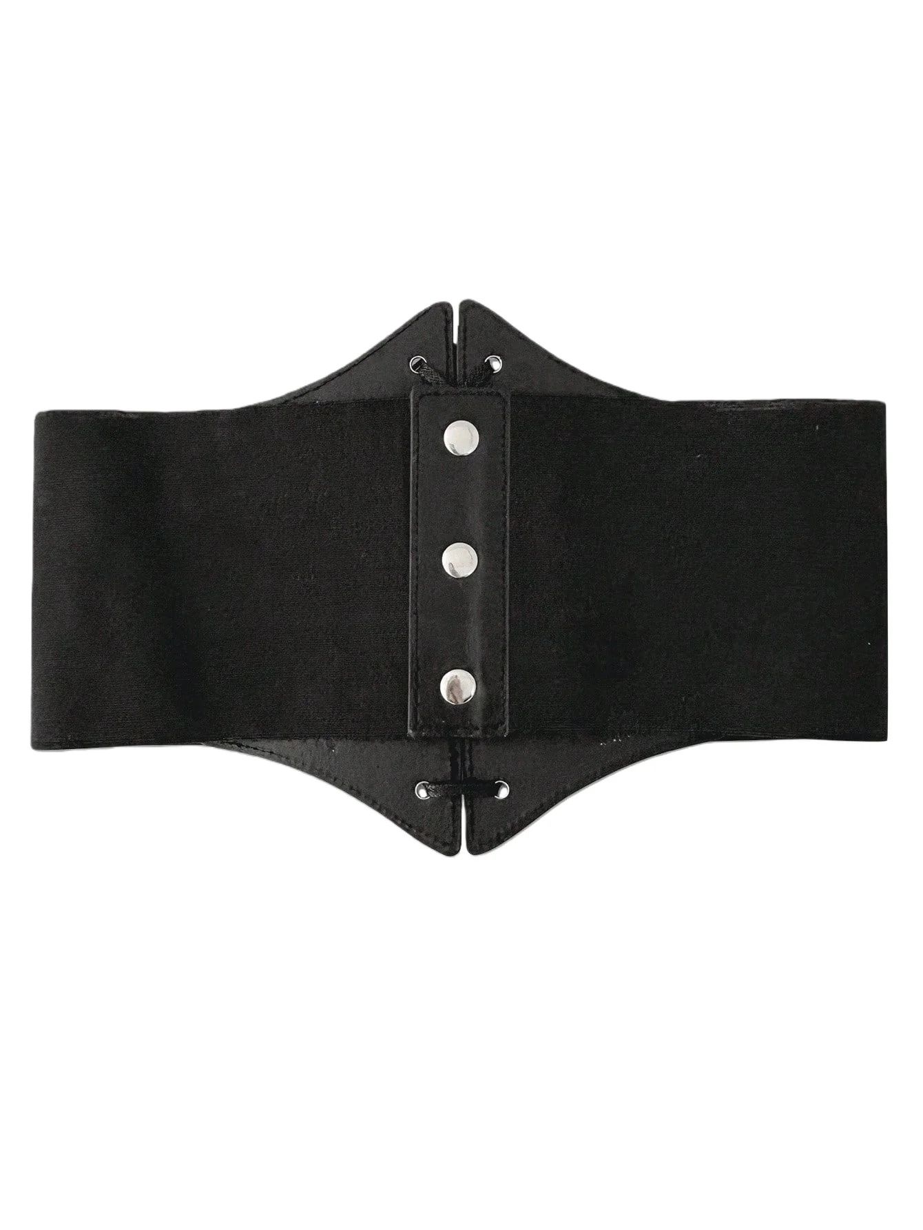 เข็มขัดแฟชั่นผู้หญิง Hershine สีดำประดับดาวห้าแฉก สไตล์ Y2K กอธิค ฮาราจูกุ เครื่องประดับคริสต์มาส คอสเพลย์