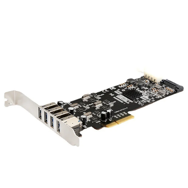 Latest USB3.0 PCI Express Card USB 3.0 PCI-E Expansion Card Adapter PCI Express Card For Desktop