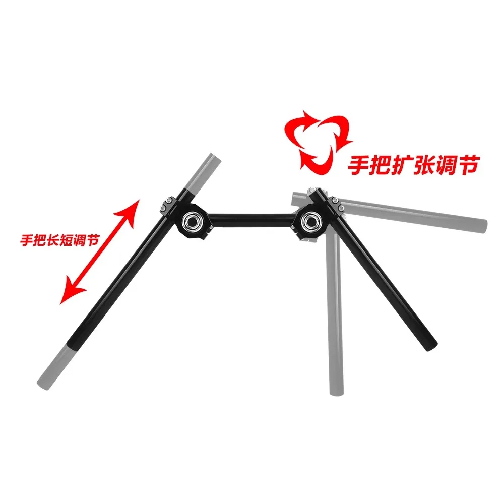 For Kawasaki Z900RS Z650RS Detachable Retro Cruiser Handlebars Adjustable Bar Modification for Custom Motorcycle Controls