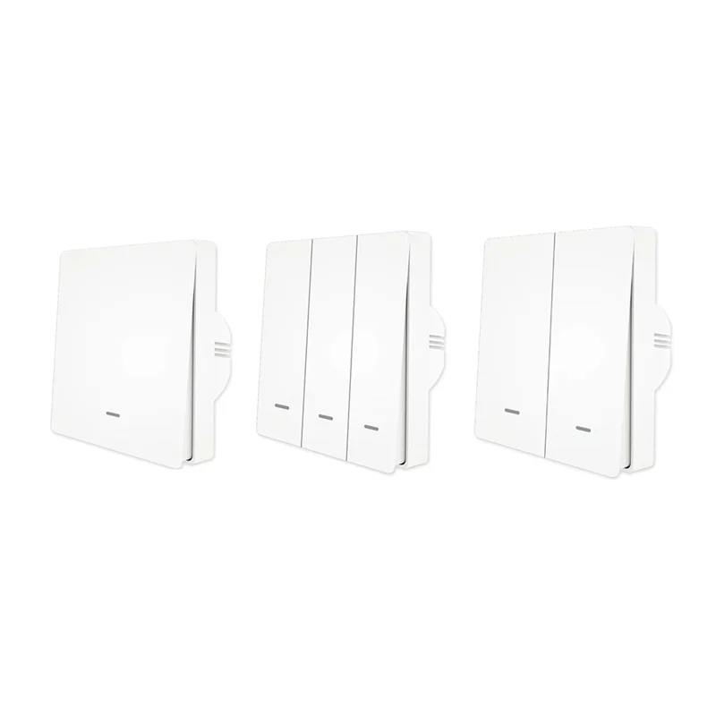 

AB41-Smart Light Switch, настенная кнопка, совместимая с Tuya Smartlife, пульт дистанционного управления через Alexa и Googlehome
