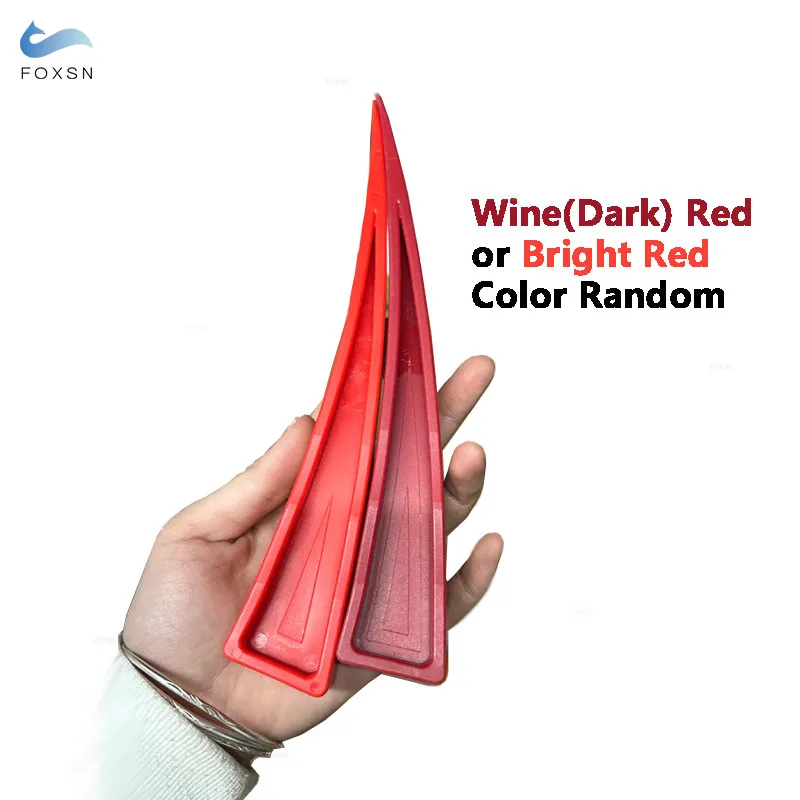 1pc Car Vehicle Door Window Wedge Tool Dent Great Auto Entry Dent Removel Tool Wine Red / Bright Red (color random)