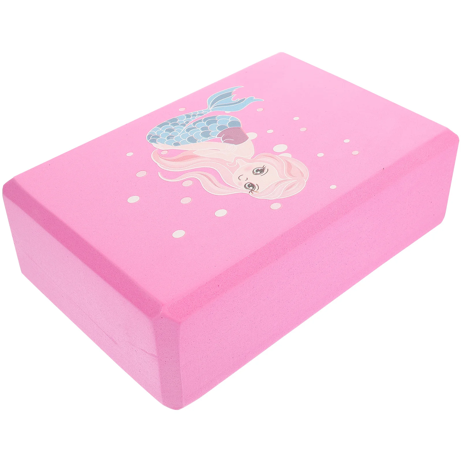 

1pc Yoga Blocks High Density Eva Foam Lightweight Non-Slip For Stretching Back Hips Shoulders Chest Compression Resistant