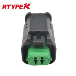 1/5/10 Set For 2 Pin 1801175 Engine fan water temperature sensor plug, thermostat connector for BMW MINI 0090-175
