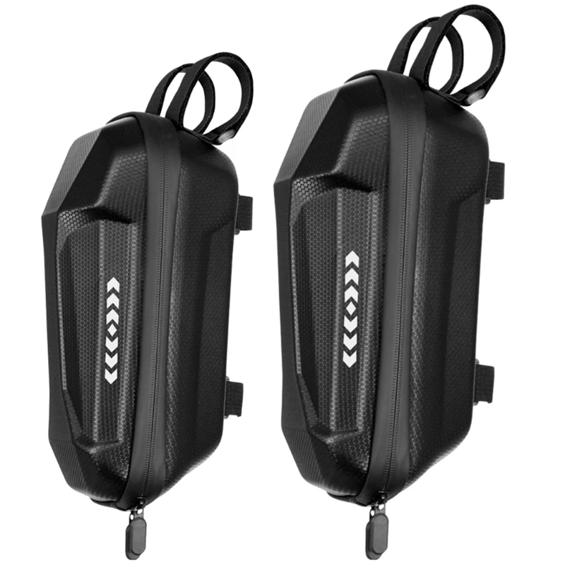 

Electric Scooter Hard EVA Shell Hanging Bag Waterproof Electric Scooter Storage Bag Frame Bag Car Bicycles Handlebar Bag