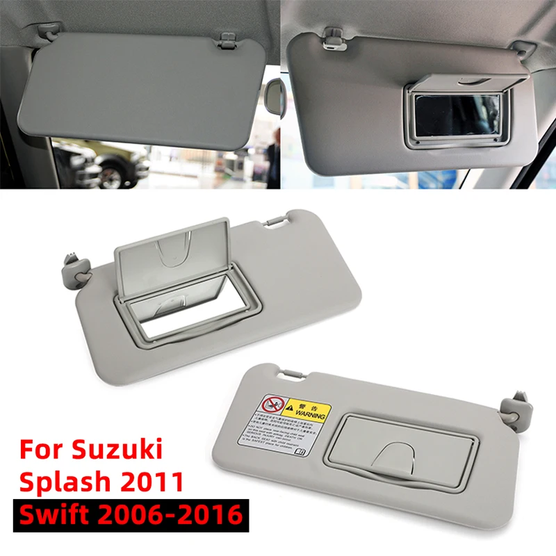 

Car Sunvisor Sun Visor For Suzuki Swift 2006-2016 Splash 2011 With Mirror Sun Shield Left Right Side Sunshade 84802-63J51