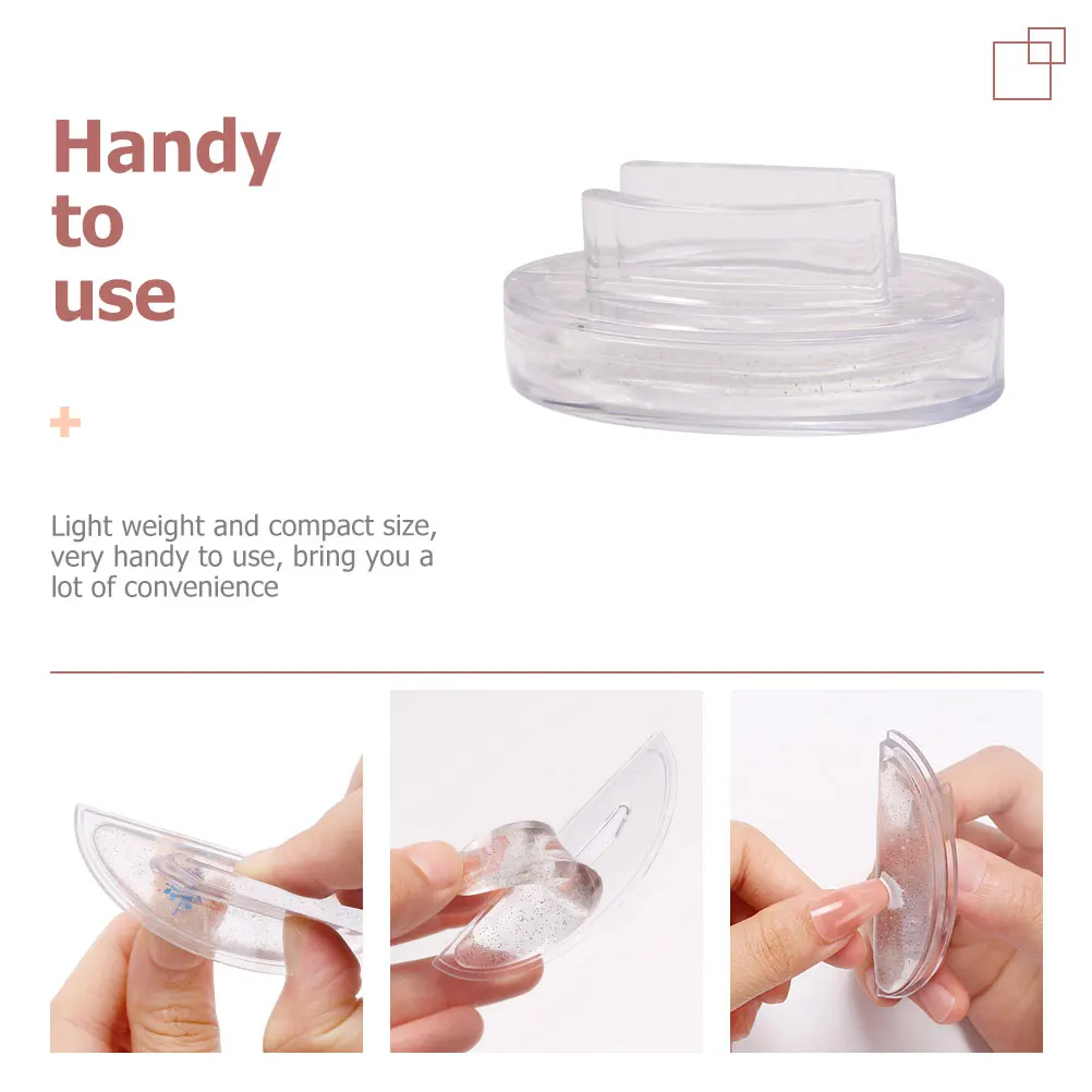 

1 Set Silicone Nail Stamper Kit Multi-Function Reusable Manicure Stamp Diy Nail Art Tool Portable Compact Stamping Template For